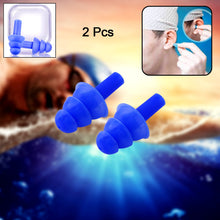 Set of 2 ultra-soft foam ear plugs for sleeping, travel, and noise reduction.