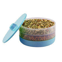 Ganesh 1800 ml sprout maker bean bowl, various angles and details.