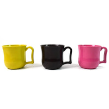 Premium Plastic Coffee  Tea Cups  Mug With Handle (1 Pc  Loose  Mix Color)