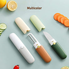 2 In 1  Knife Multifunctional Peeler Fruit Knife (1 Pc)