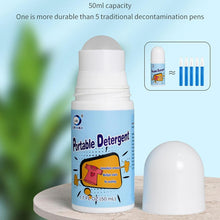 Clothes Stain Remover Bead Design Emergency Stain Rescue Roller Cleaner for Natural Fabric Removes Oil Almost All Types of Fabrics