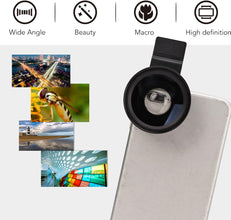 Camera Lens External Phone Lens Phone Camera Lens 0.45X Universal Ultra Wide Angle 12.5X Beauty Function External Lens Camera Accessories for Take Pictures, most Android Smartphone