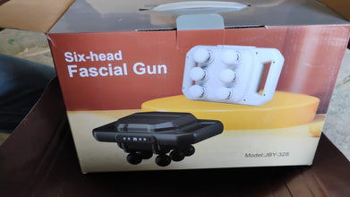 Handheld Full Body Massager 6-head Massage Gun (1 Pc  Mix Color)