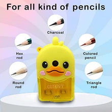 Plastic Cutest Duck Pencil Sharpener (1 Pc) 4236