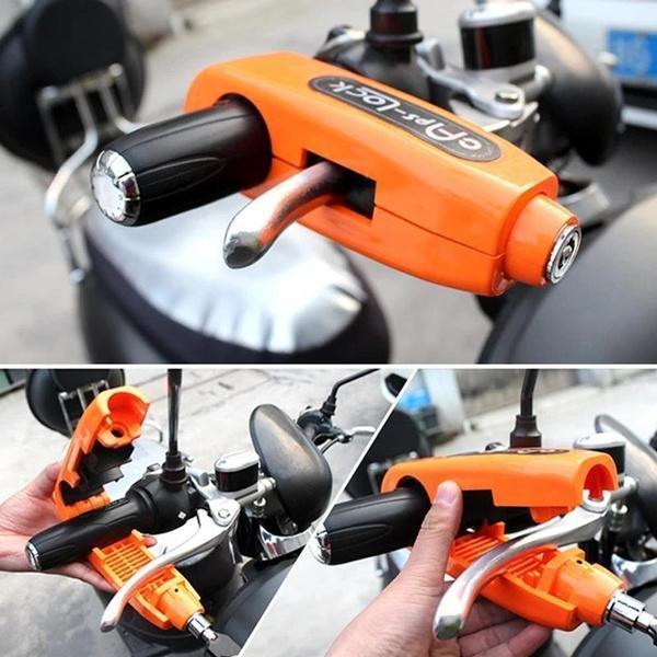 1657 Heavy Duty Bike Brake Lock - Locking System By Holding Handle Bar With Brake Lever