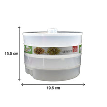 0072 Sprout Maker 4 Layer Used In All Kinds Of Household And Kitchen Purposes For Making And Blending Of Juices And Beverages Etc.