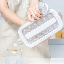 5359 Ice Tray Foldable Ice Cube Molds With Lid2-in-1 Ice Box Ice Cube Speeder Ice Ball Maker Ice Cube Making Bottle14-ice Balls For Outing Camping Hiking