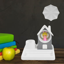 Cute Lovely Cartoon  Home Design With Plastic Base Led Desk Light Multi Color Changes (1 Pc)