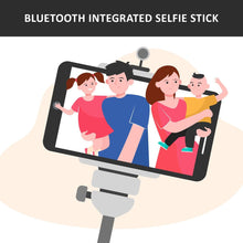 6401 Bluetooth Selfie Stick Portable Phone Tripod Stand For Mobile