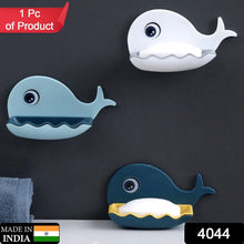 Waterproof wall-mounted soap bar holder, fish design