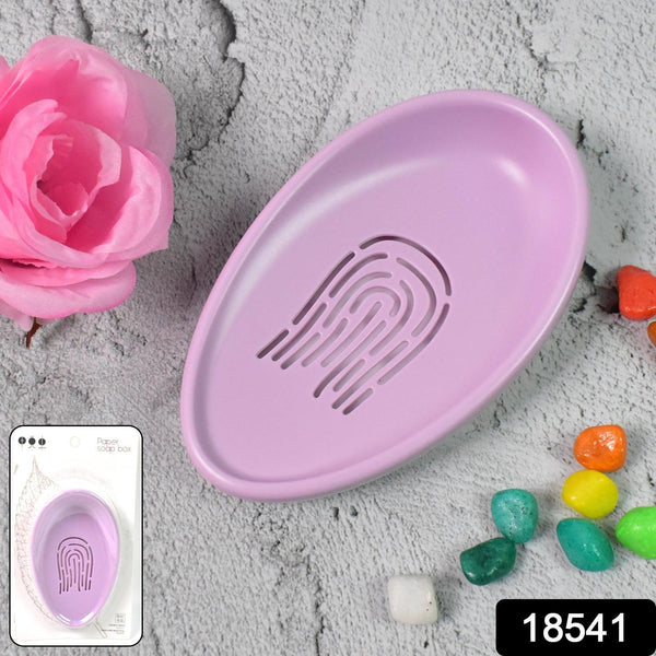 Plastic Soap Dish With Drain Soap Holder Double-layer (1 Pc)