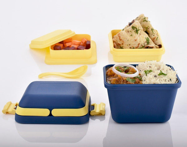 2144 Airtight Lunch Box With Handle  Push Lock