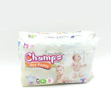 0967 Baby Diaper High Absorbent Pant Diapers  Champs Soft And Dry Baby Diaper Pants S 5 Pcs (Large  L5 Pieces)