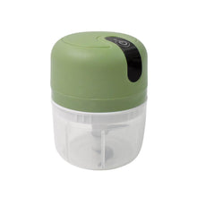 Wireless Usb Rechargeable Mini Electric Garlic Machine  Chopper 3 Blades (250ml)