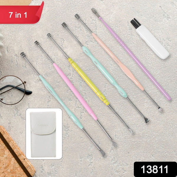 7 Pcs Earwax Removal Kit  Ear Cleansing Tool Set