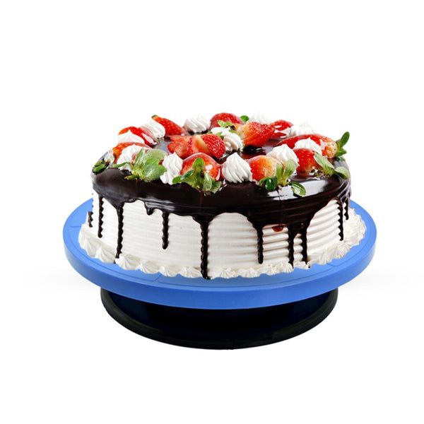 2734 Cake Stand Revolving Decorating Turntable Easy Rotate Cake Stand For Home  Birthday Party Use