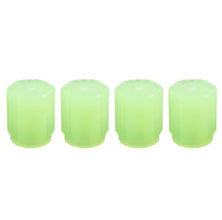 Tyre Valve Caps Luminous Glow Car Tire Valve Cap Covers Vaal Cap (4 Pcs Set)